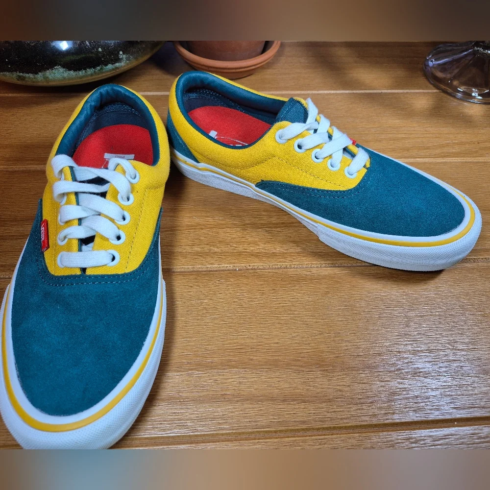 Vans Authentic Pro Classic SB Low Suede Skate‎ Sneakers - Mens 7.5